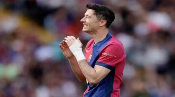 رقم تاريخي.. ليفاندوفسكي يسجل أول هدف في شباك فريقه السابق بمسيرته الكروية